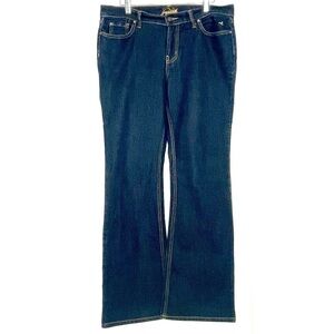 Grane Flare Long Dark Wash Wide Size 11